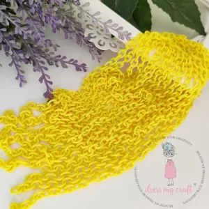 Acrylic Chain #2 - Yellow