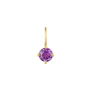 Aurelie Gi February Birthstone Necklace Charm