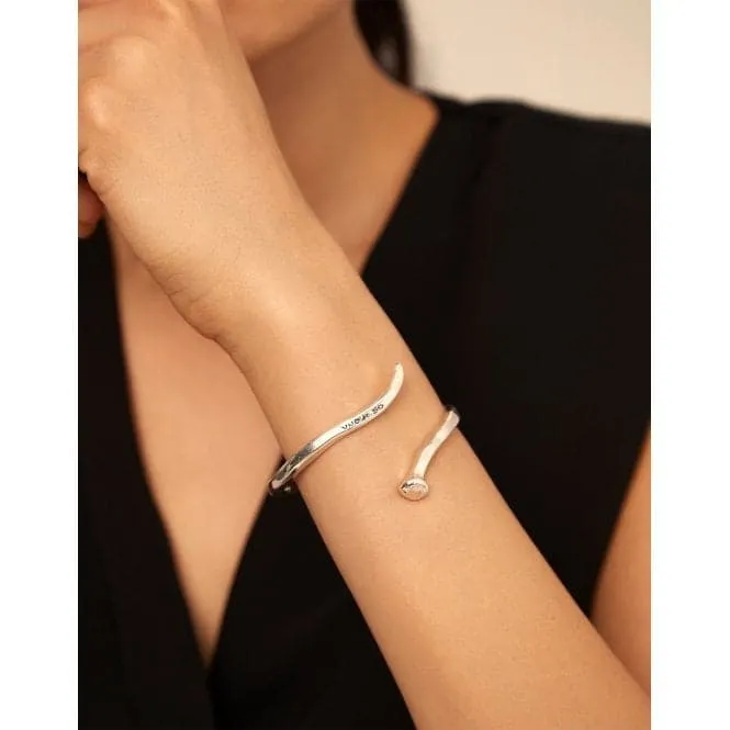 B12 Silver Metal Bracelet