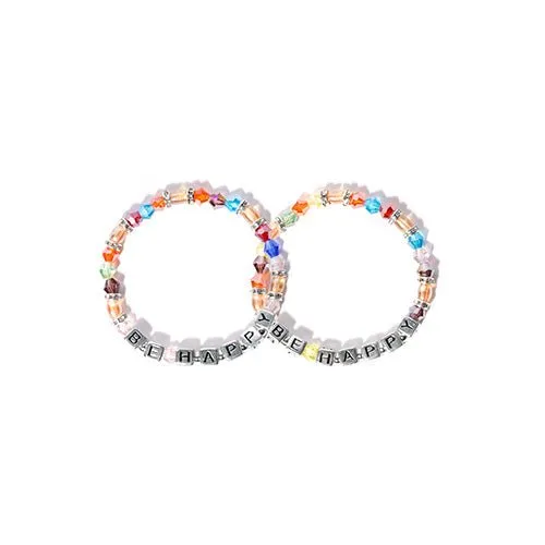 Be Happy Stretch Bracelet