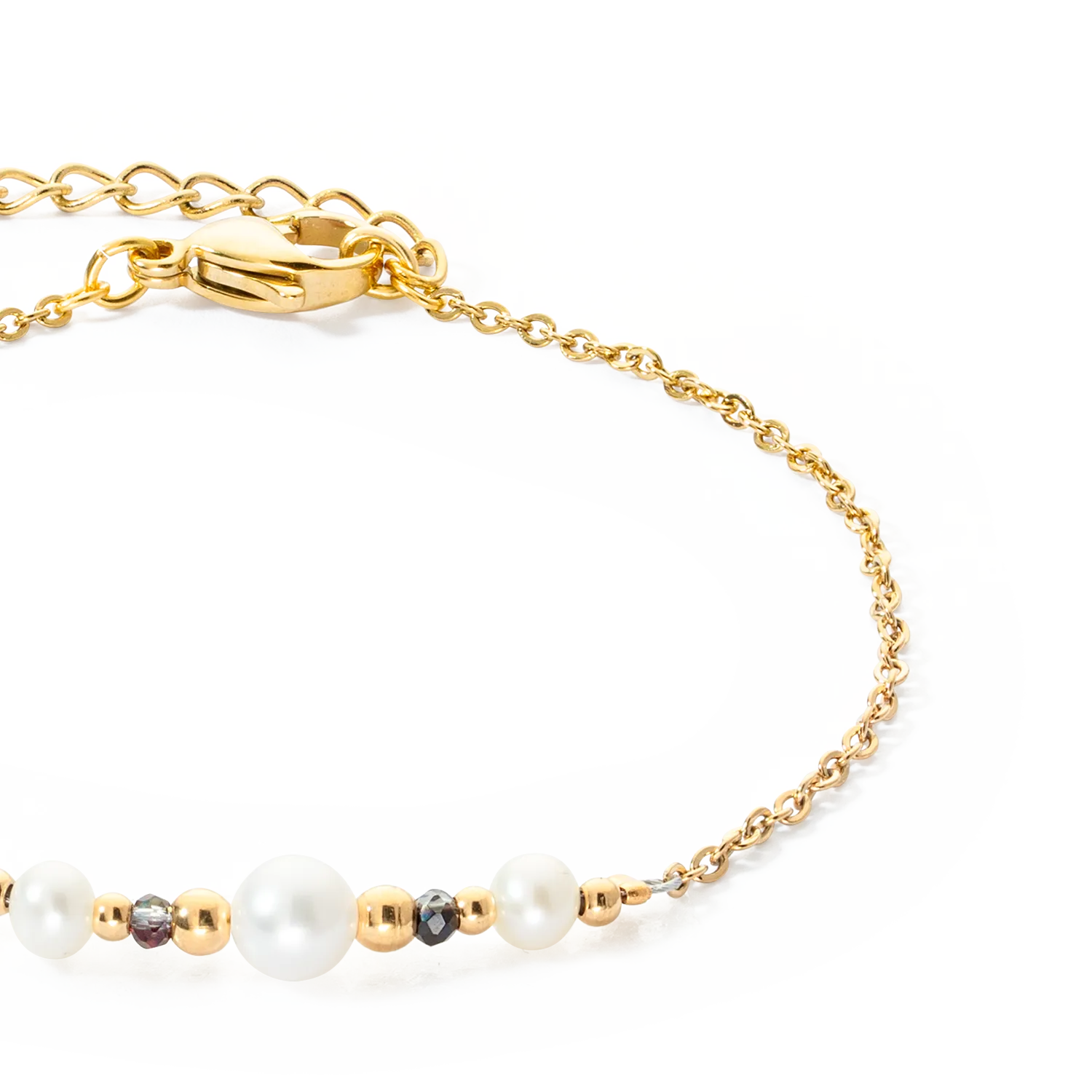 Bracelet Modern Princess Freshwater Pearls gold