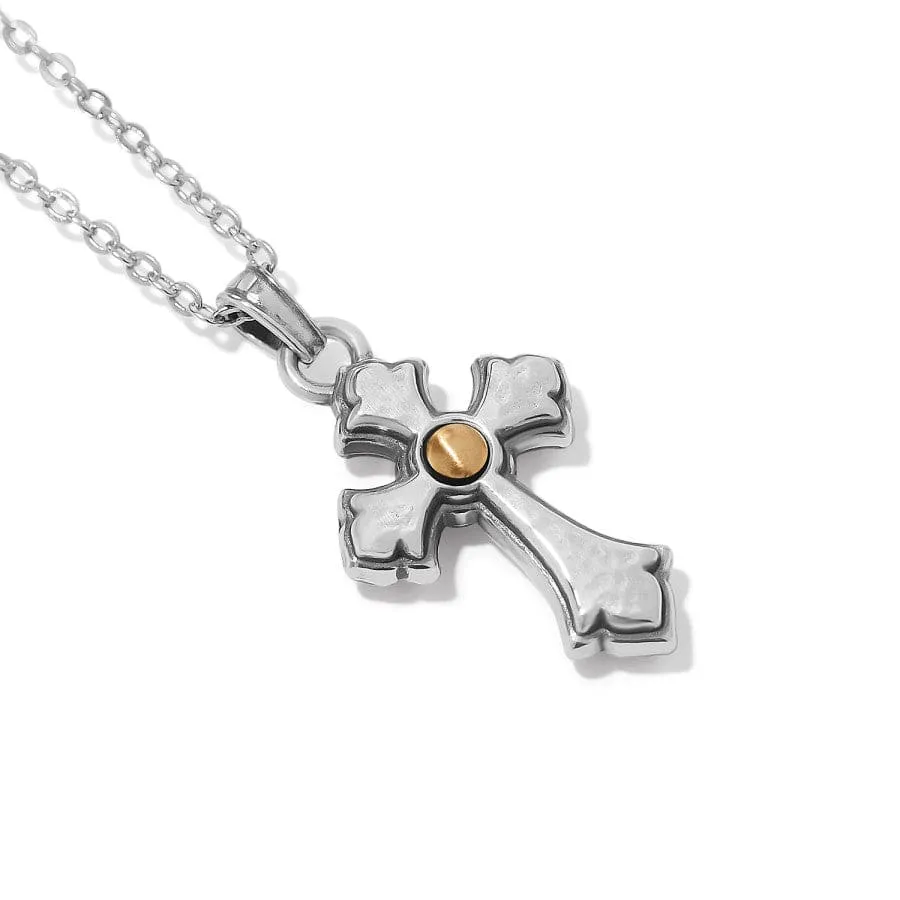 Brighton Women's Majestic Regal Cross Reversible Necklace