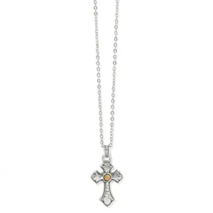 Brighton Women's Majestic Regal Cross Reversible Necklace