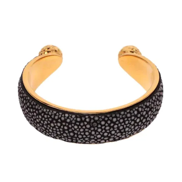 BuDhaGirl Black Jolene Stingray Cuff