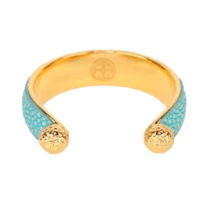 BuDhaGirl Turquoise Jolene Stingray Cuff