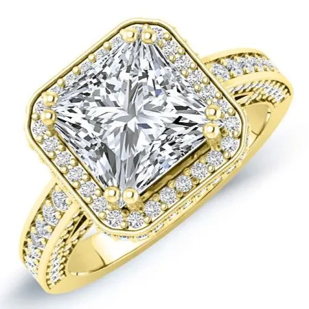 Buttercup - Princess Lab Diamond Engagement Ring (IGI Certified)