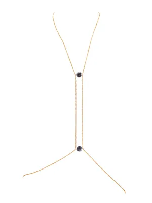 Center Point Pearl Body Chain