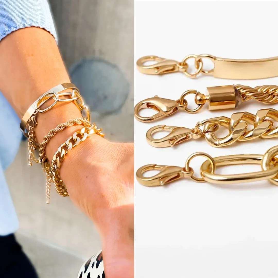 Chain Bracelet Stack