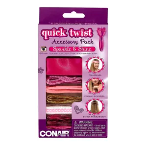 Conair Quick Twist Accessory Pack Sparkle n Shine