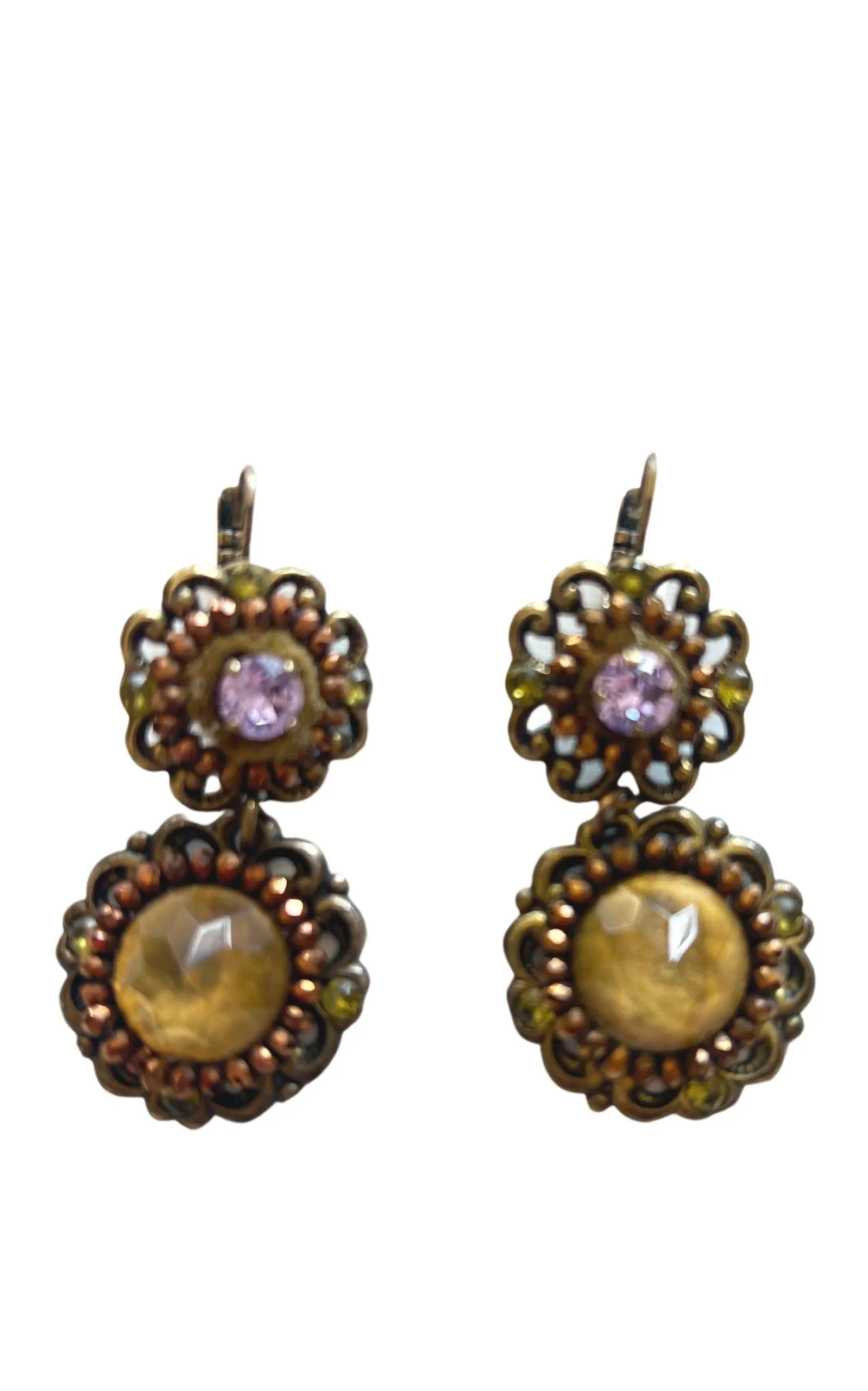 Crystal Embellished Earrings