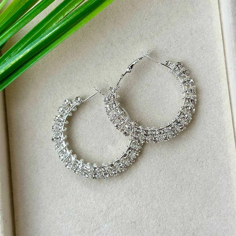 Crystal Hoops