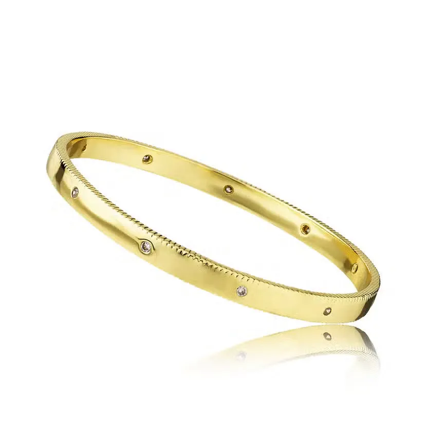 CZ Studded Bangle