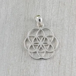 Delicate Flower of Life Pendant