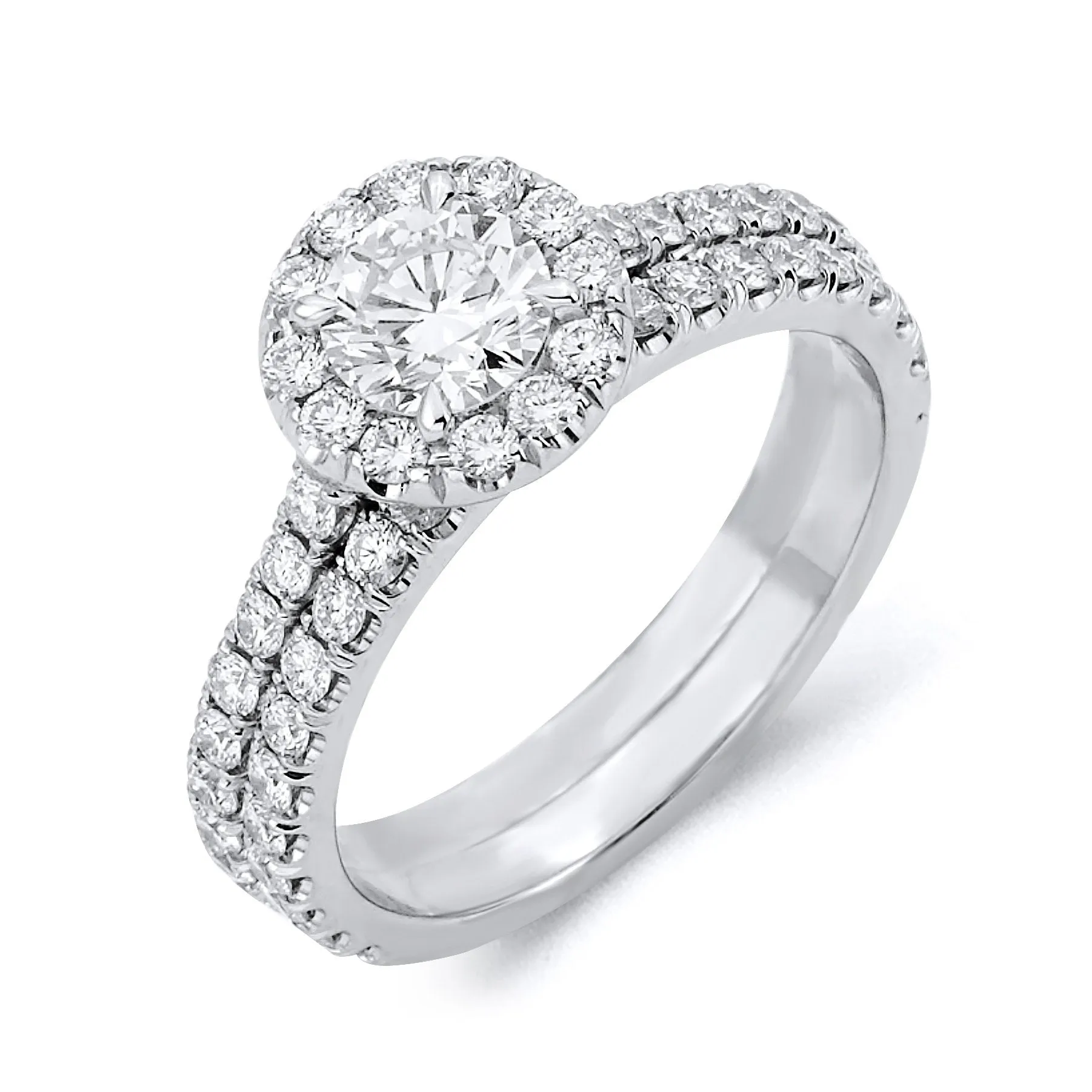 Diamond Wedding Set