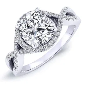 Dianella - Cushion Lab Diamond Engagement Ring (IGI Certified)