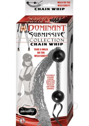 Dominant Submissive Coll Chain Whip