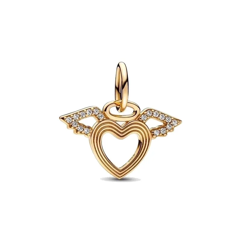 Elegant Simple Style Letter Heart Shape Copper Plating Inlay Zircon Jewelry Accessories