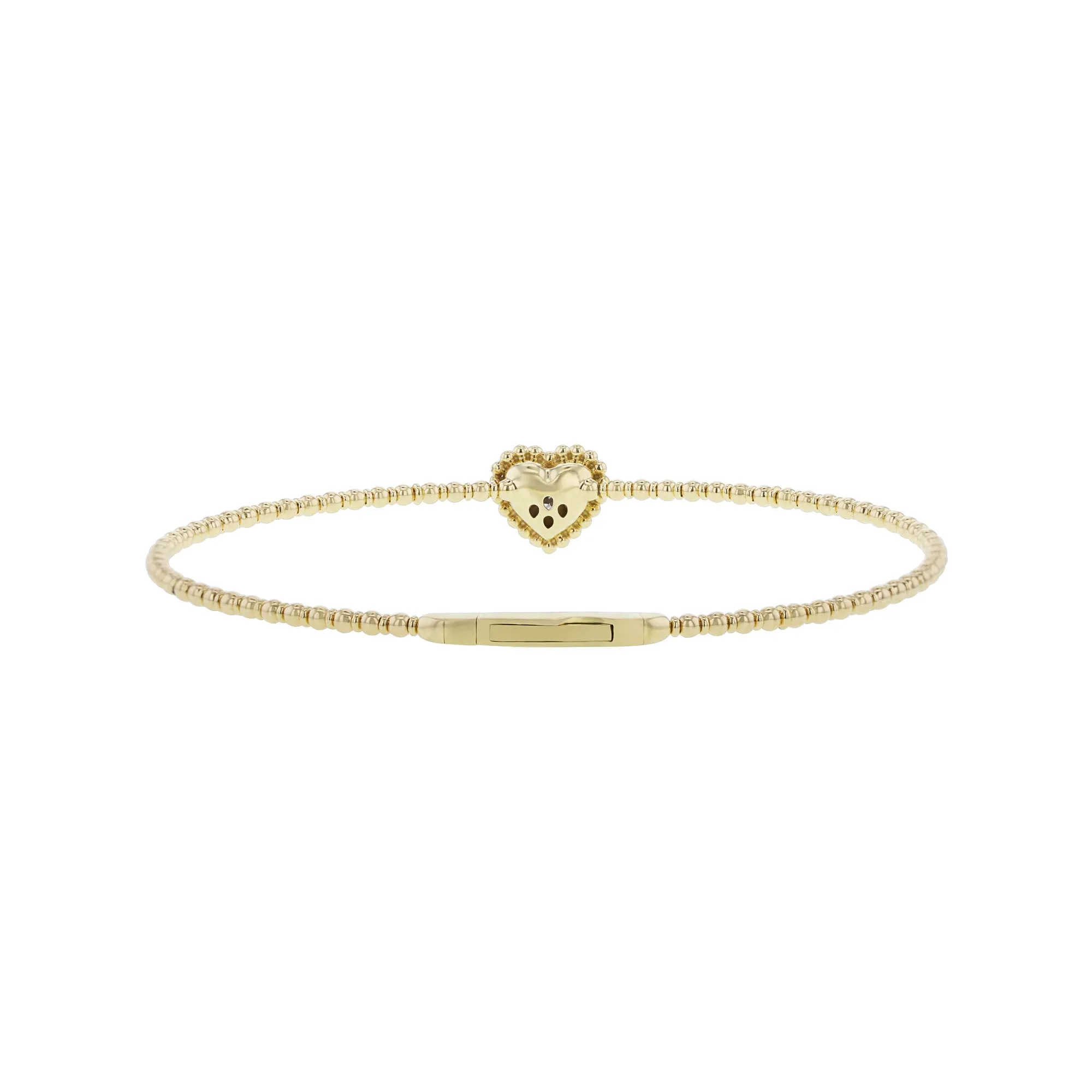 Enamored Heart Diamond Bangle