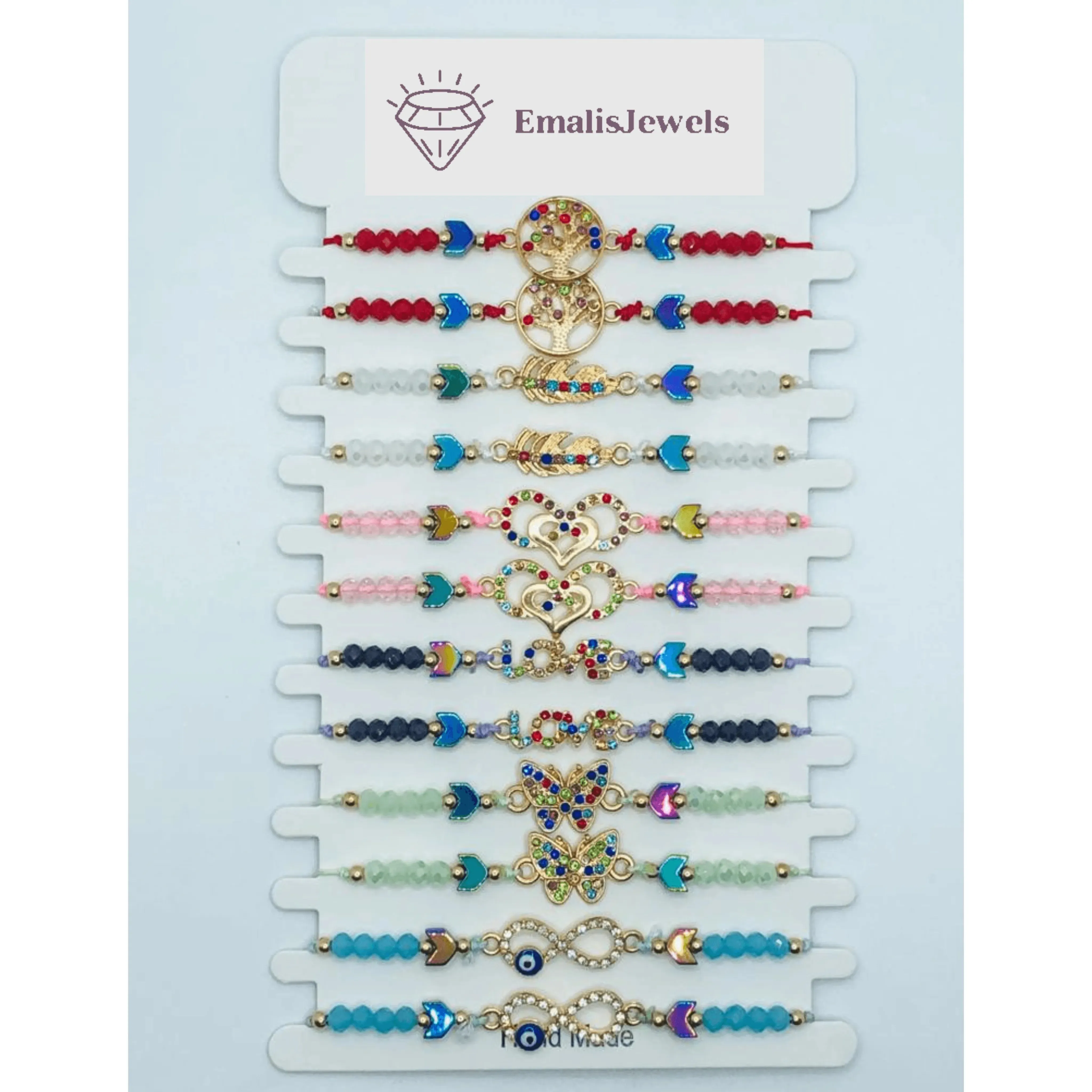 Fashion Bracelet Trendy 12 Pack Set Collection