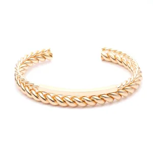 Fern Gold Cuff