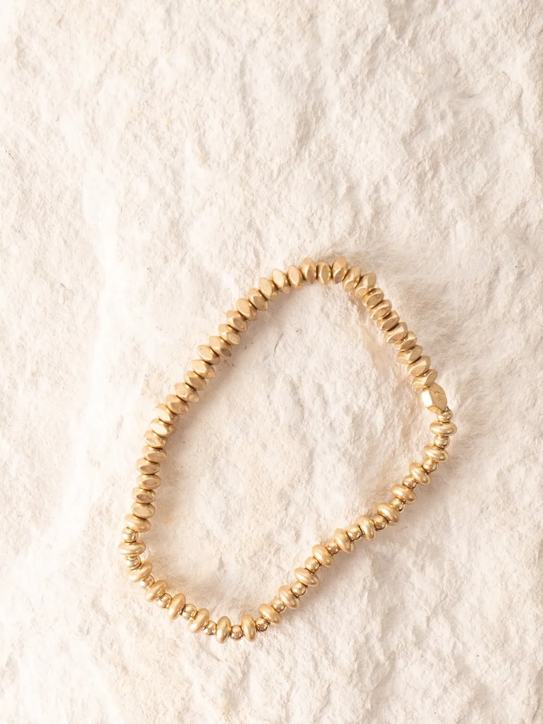 Gold Stacking Bracelet