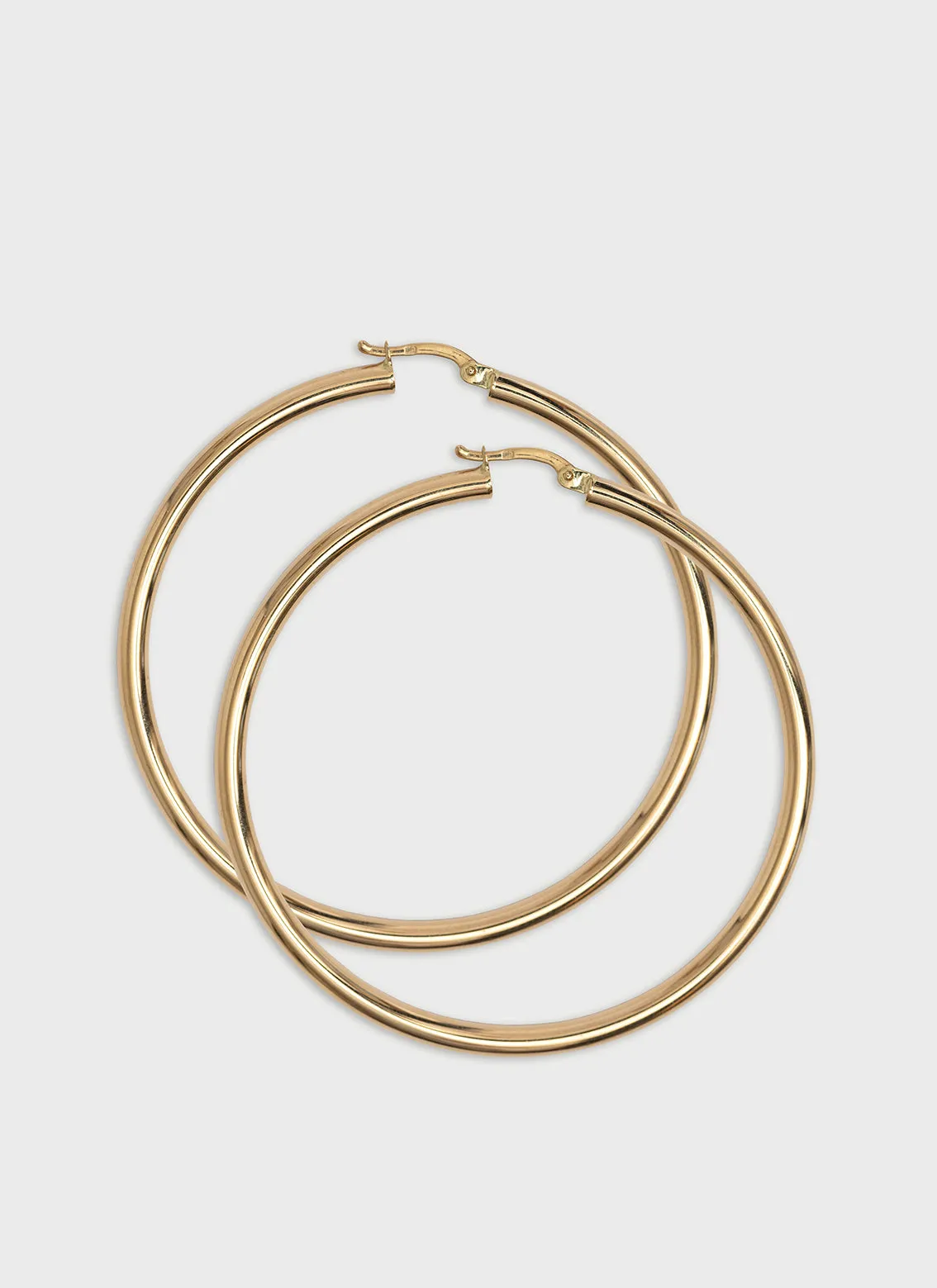 Logan hoop earrings 14k gold