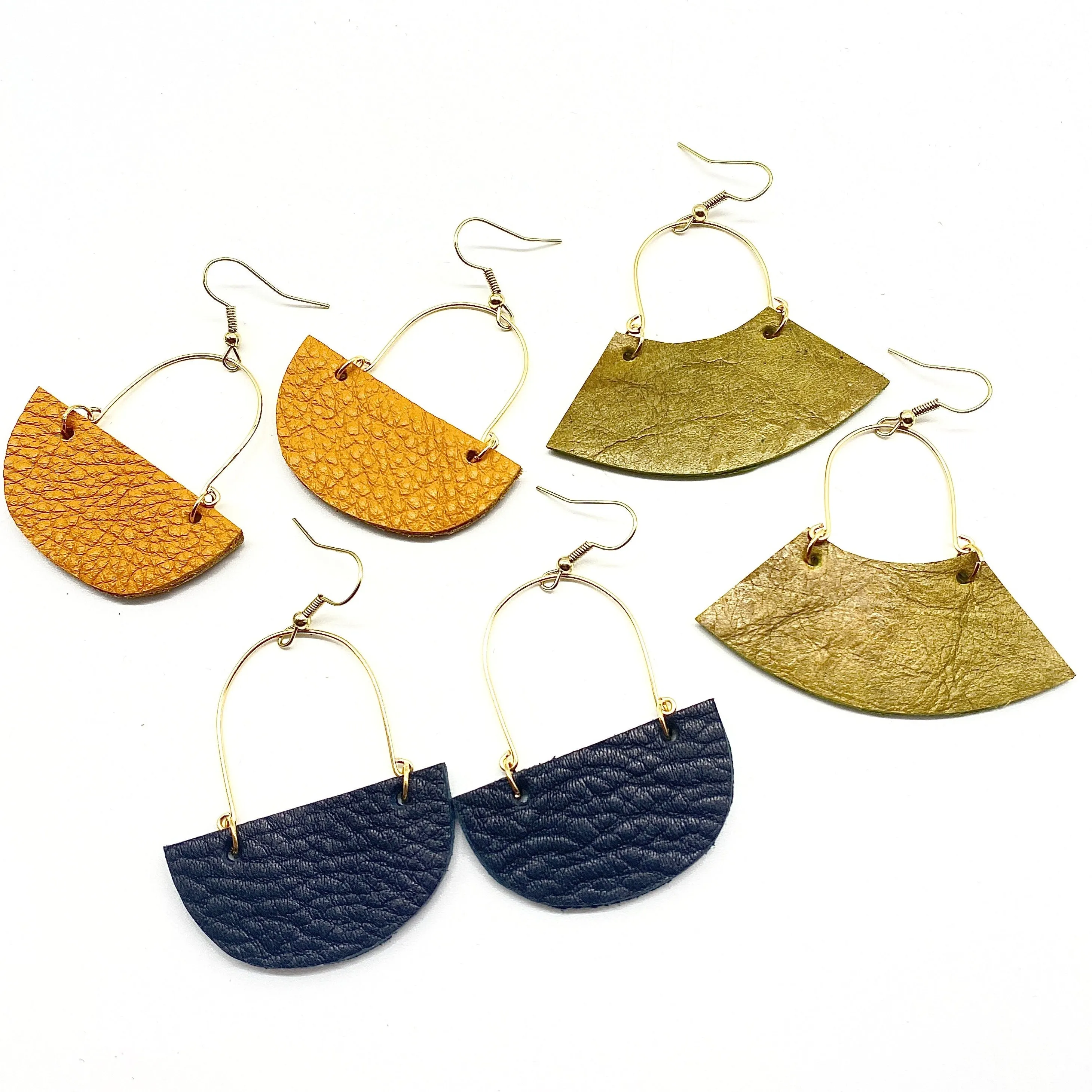 Mazzy Leather Earrings