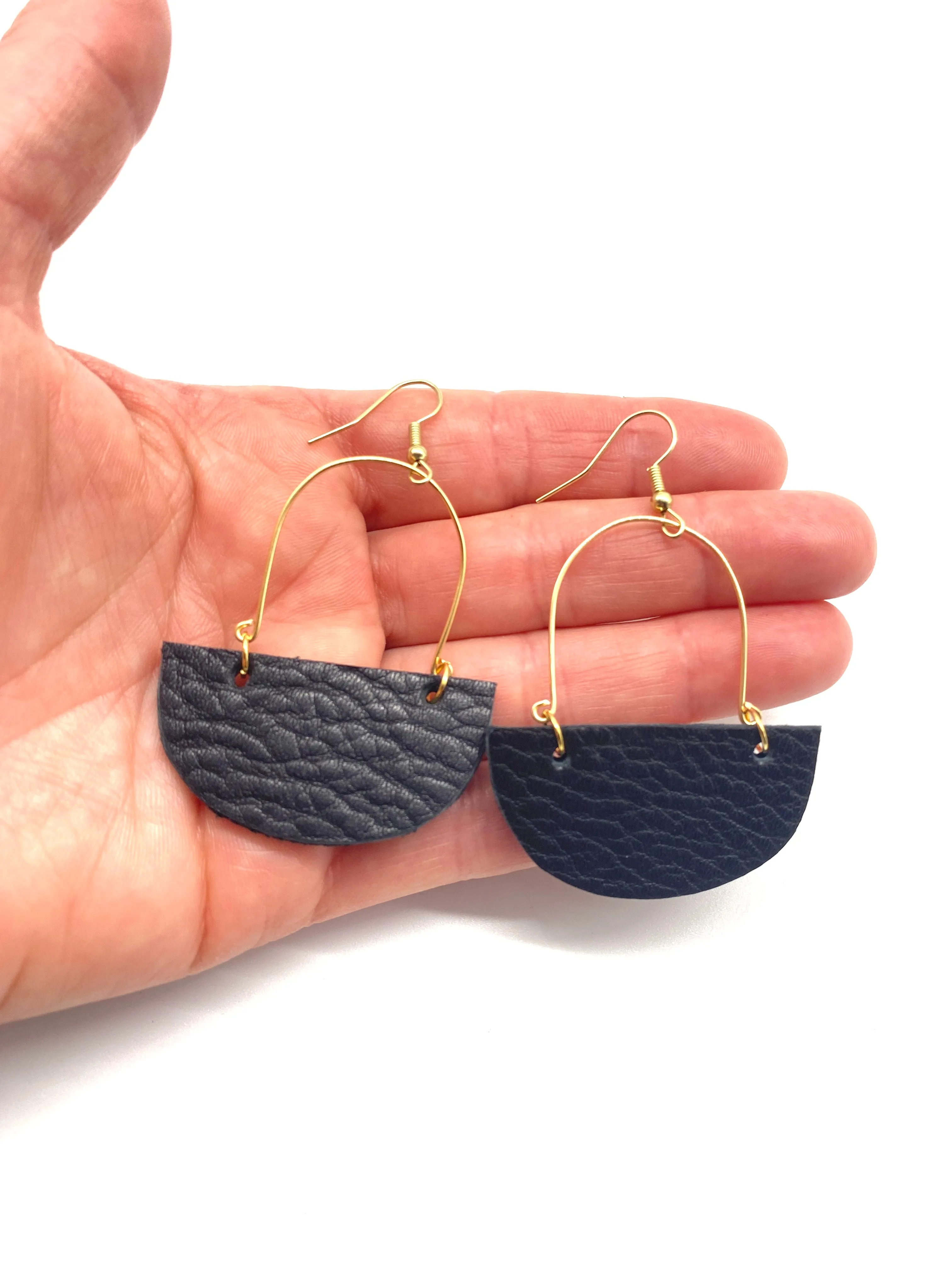 Mazzy Leather Earrings