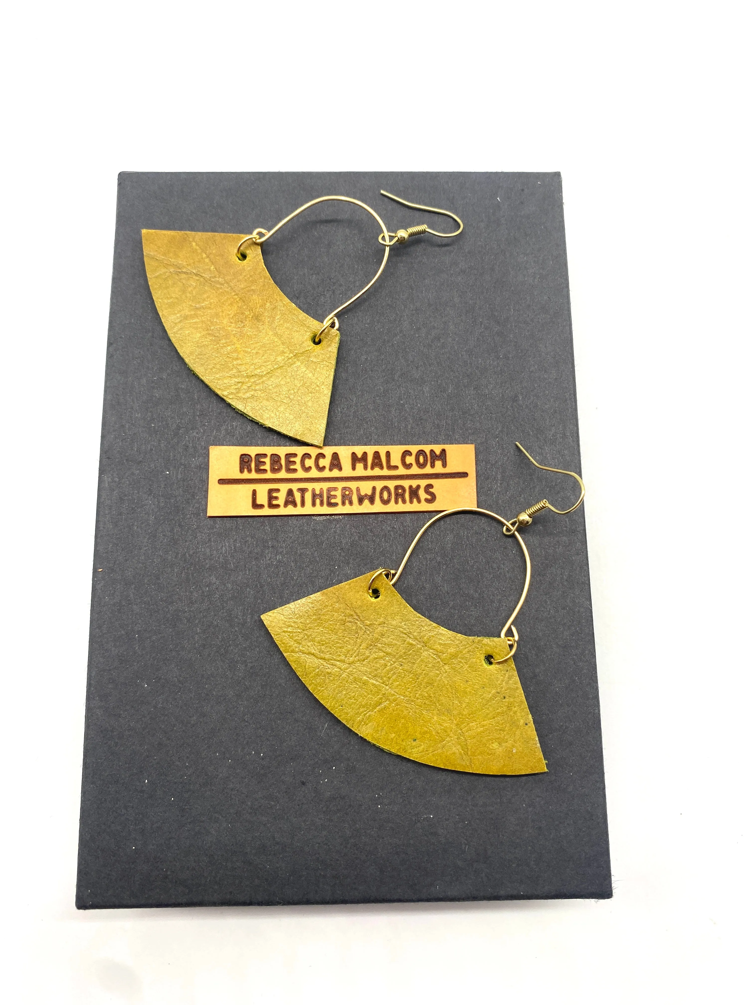 Mazzy Leather Earrings