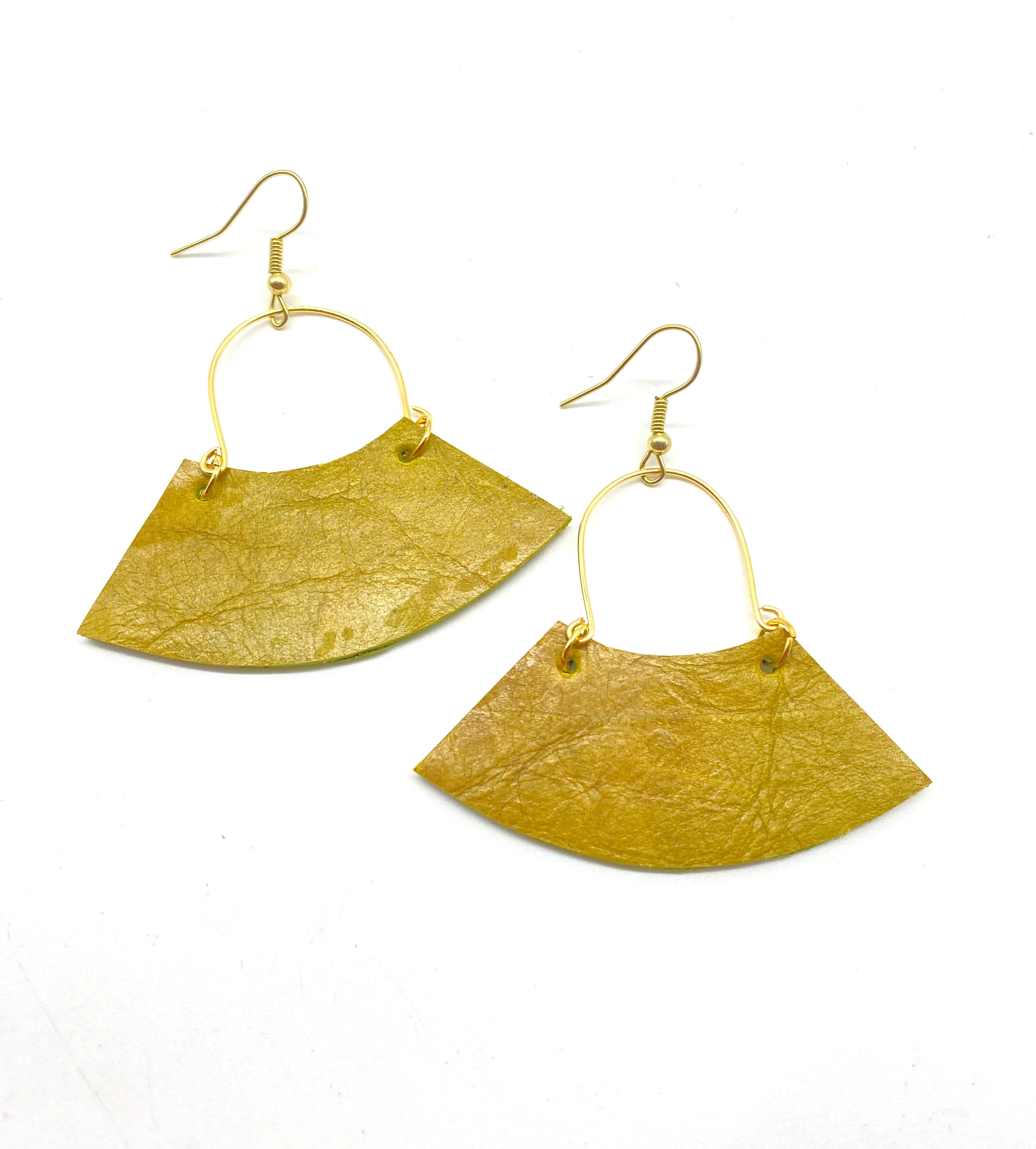 Mazzy Leather Earrings