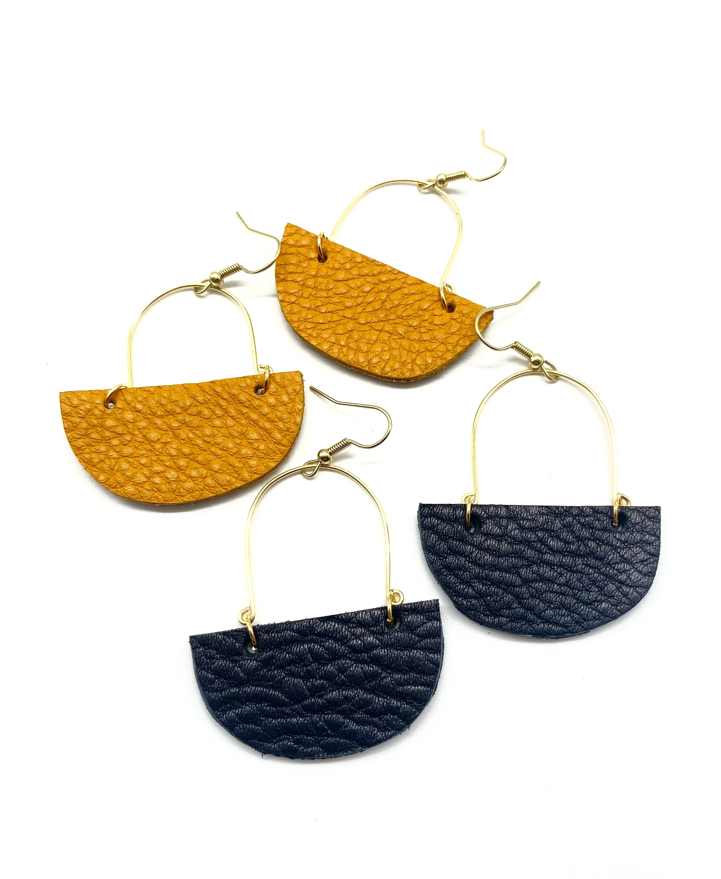 Mazzy Leather Earrings