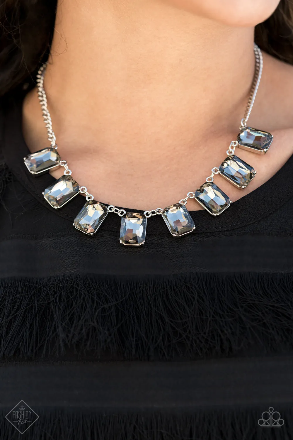 Paparazzi After Party Access Silver Necklace