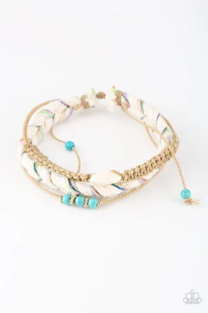 Paparazzi Bracelet ~ Beachside Bungalow - Brown