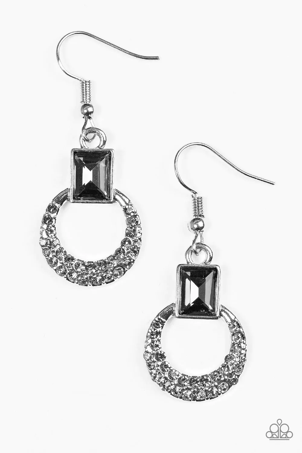 Paparazzi Earring ~ Seeing SUPERSTARS - Silver