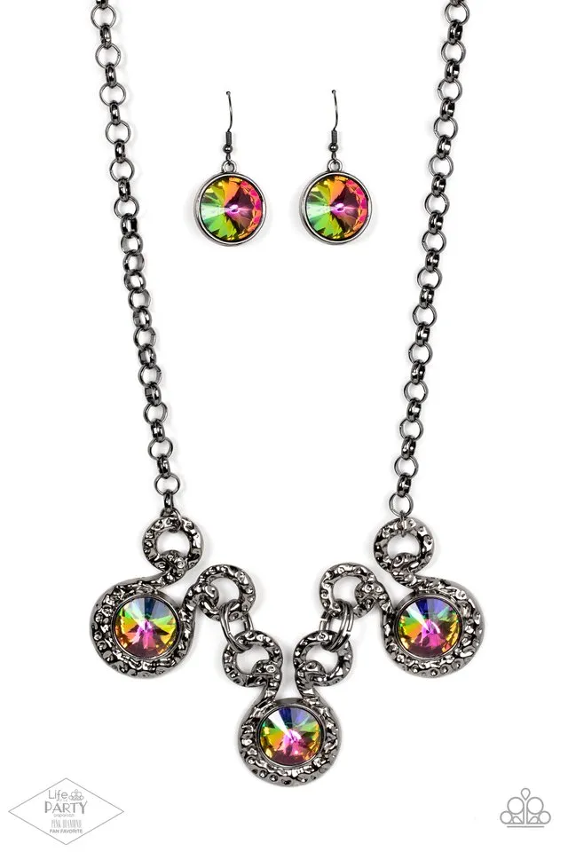 Paparazzi Necklace ~ Hypnotized - Multi