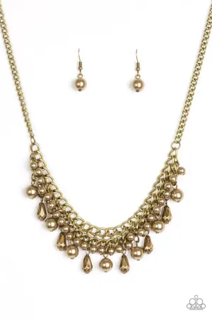 Paparazzi Necklace ~ Imperial Idol - Brass