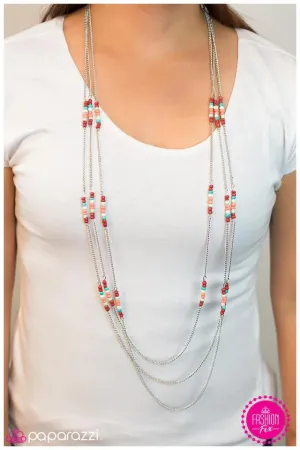 Paparazzi Necklace ~ On the Pulse - Multi