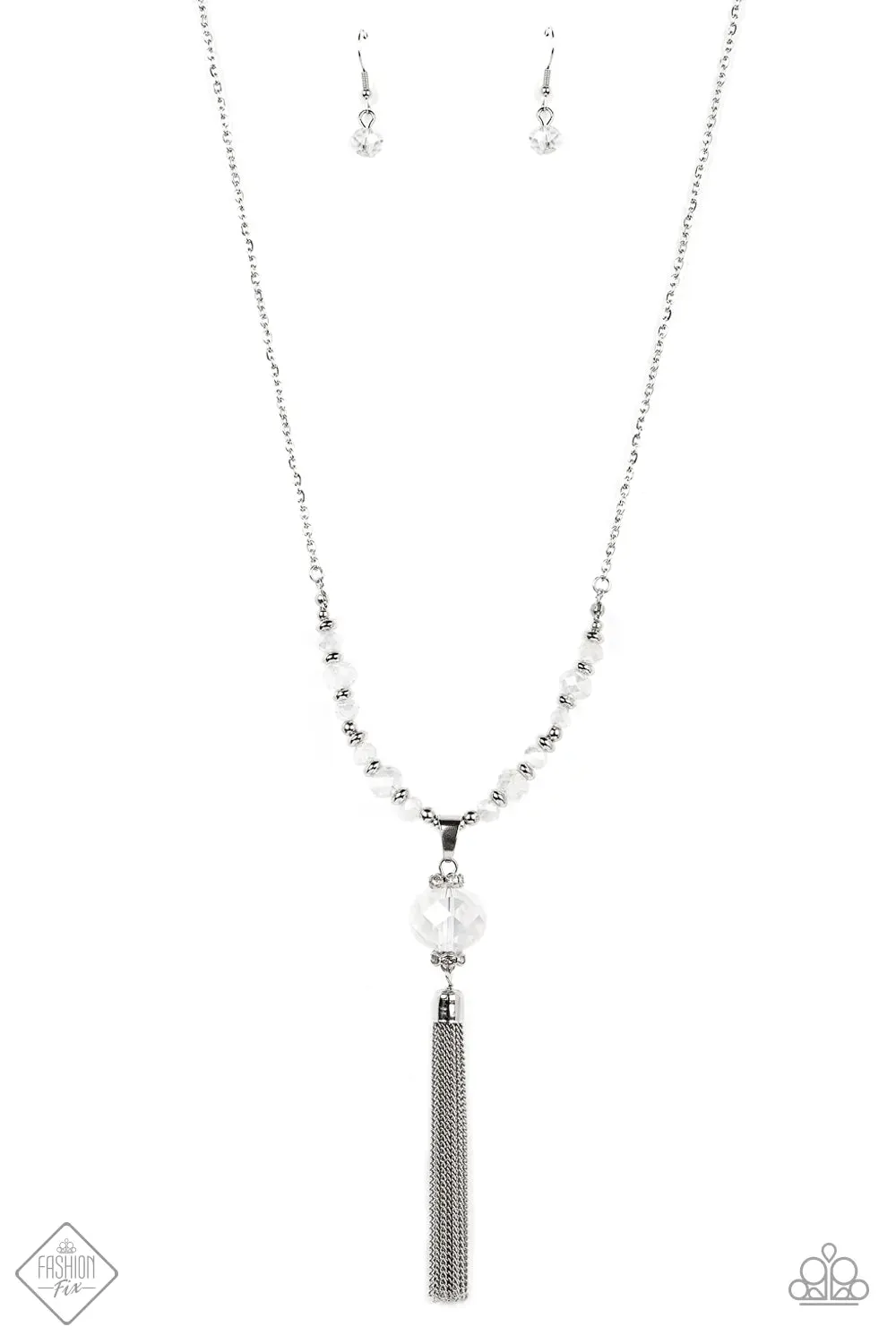 Paparazzi Necklace ~ One SWAY or Another - White