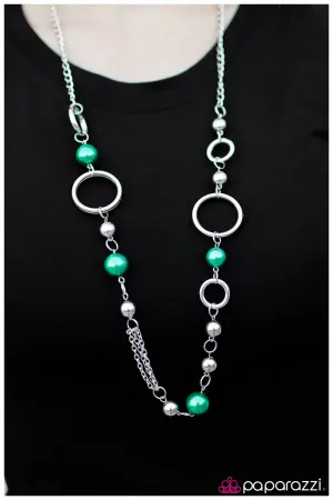 Paparazzi Necklace ~ Serendipitous  - Green