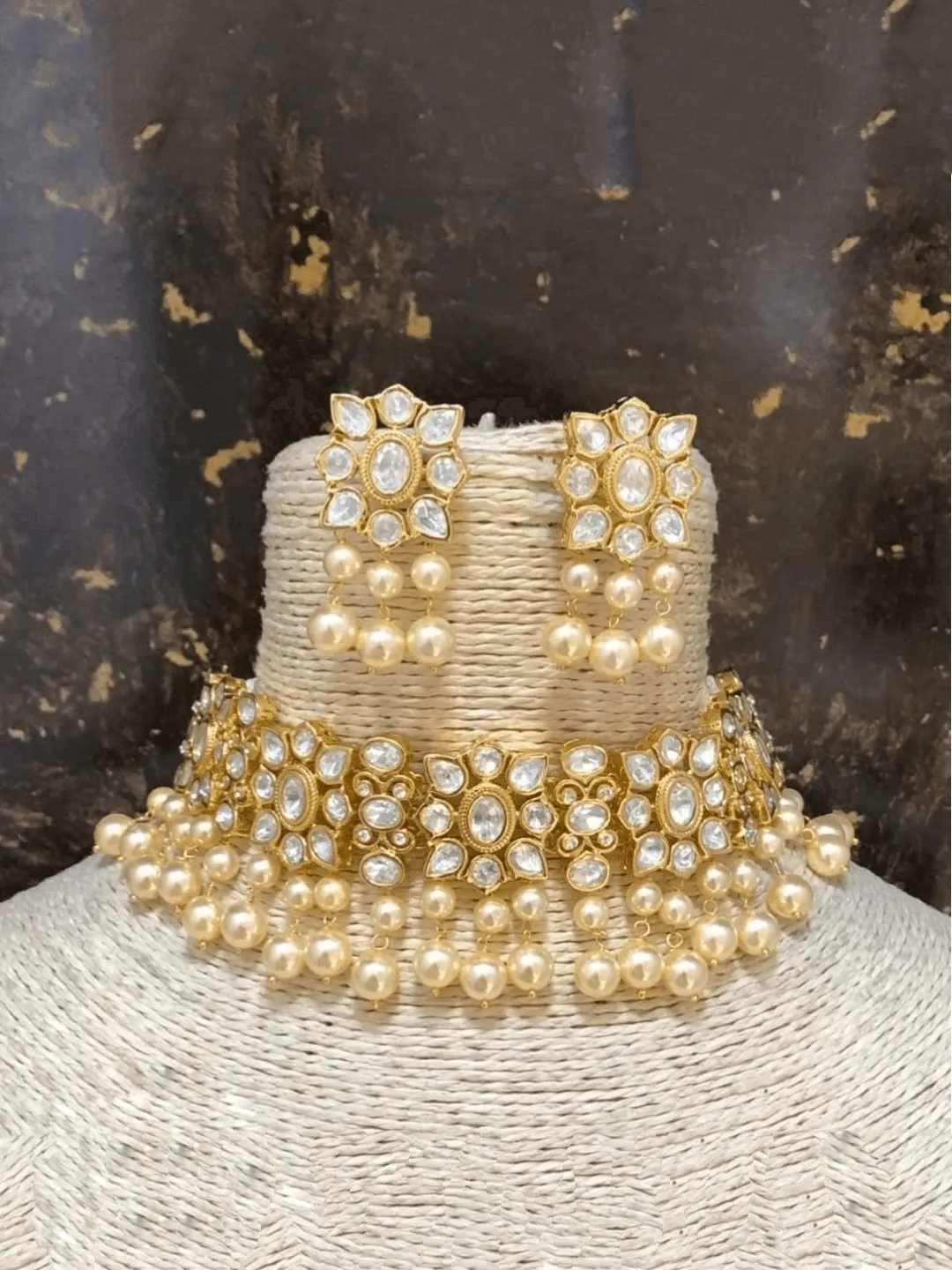 Polki Kundan Delicate Choker