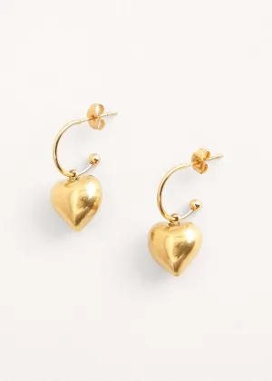 PRIYA HEART DROP EARRING