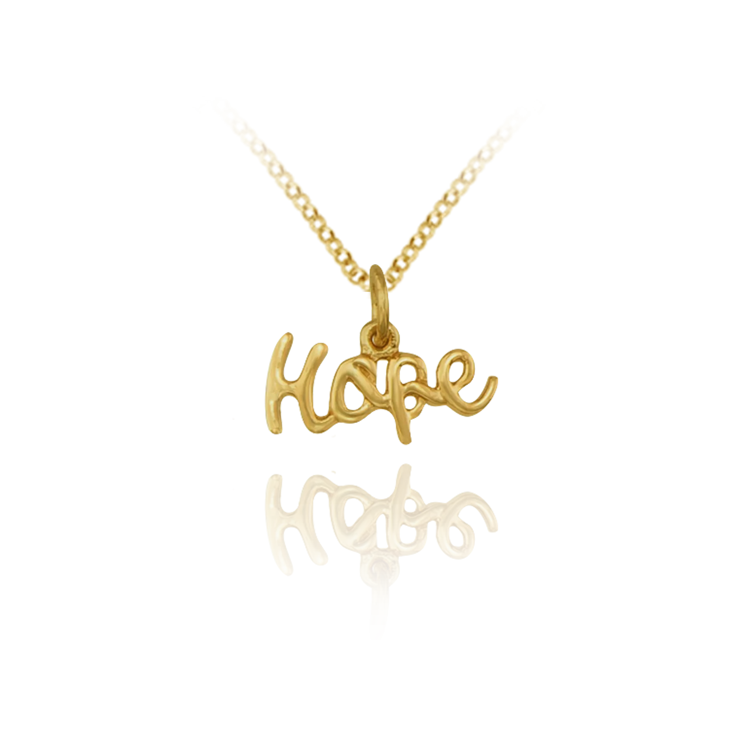 "Hope" Charm Pendant