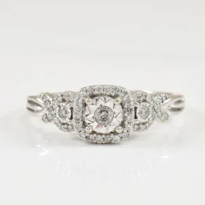 "Past, Present, Future" Diamond Ring | 0.20ctw | SZ 8 |