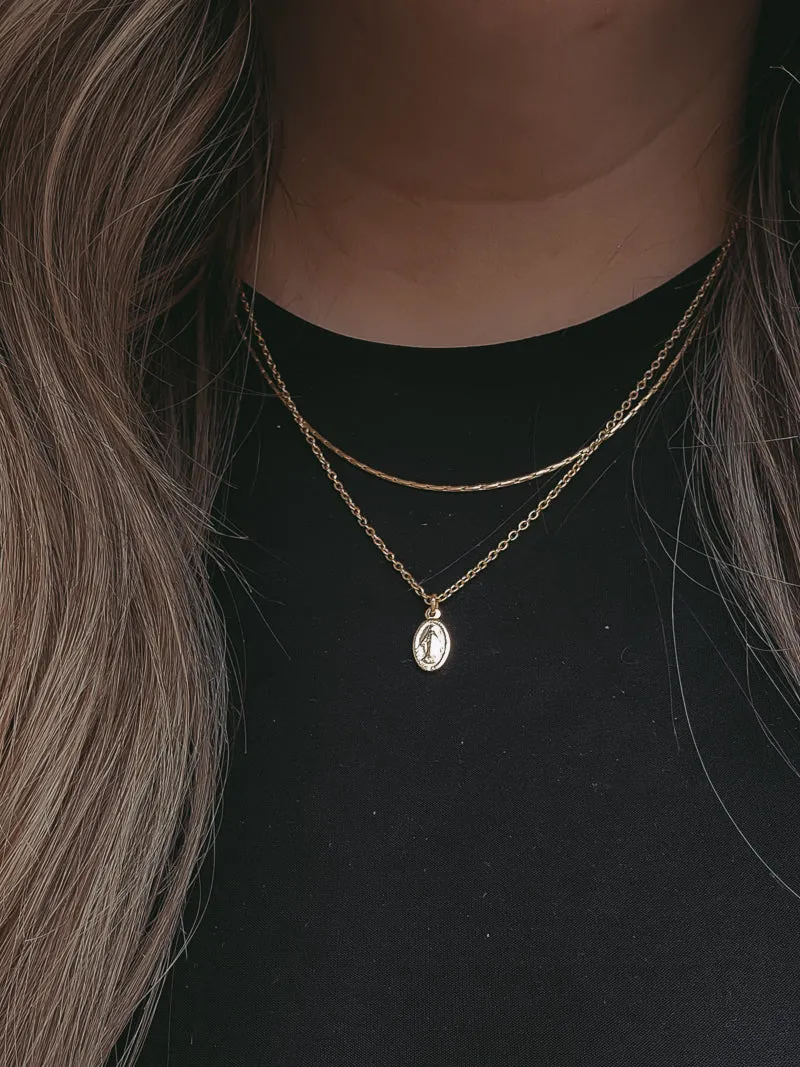 SAINT NECKLACE | GOLD