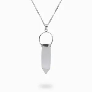 Selenite Necklace