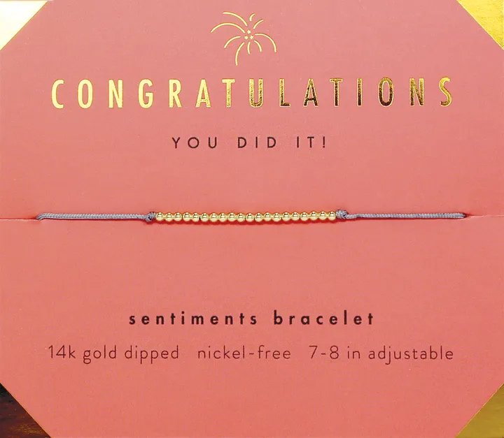 Sentiments Bracelet