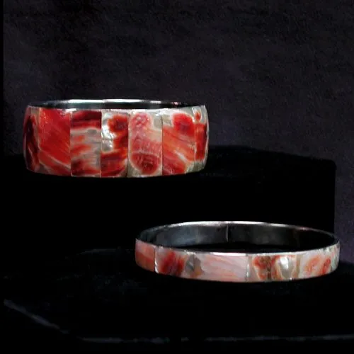 Shell Inlay Bangles