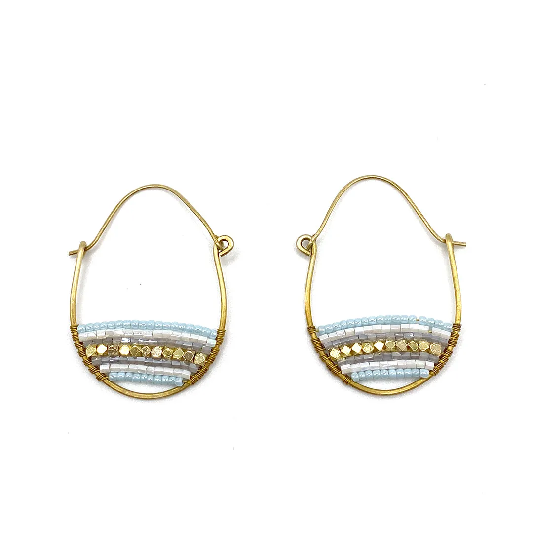 Terra Hoop Earrings