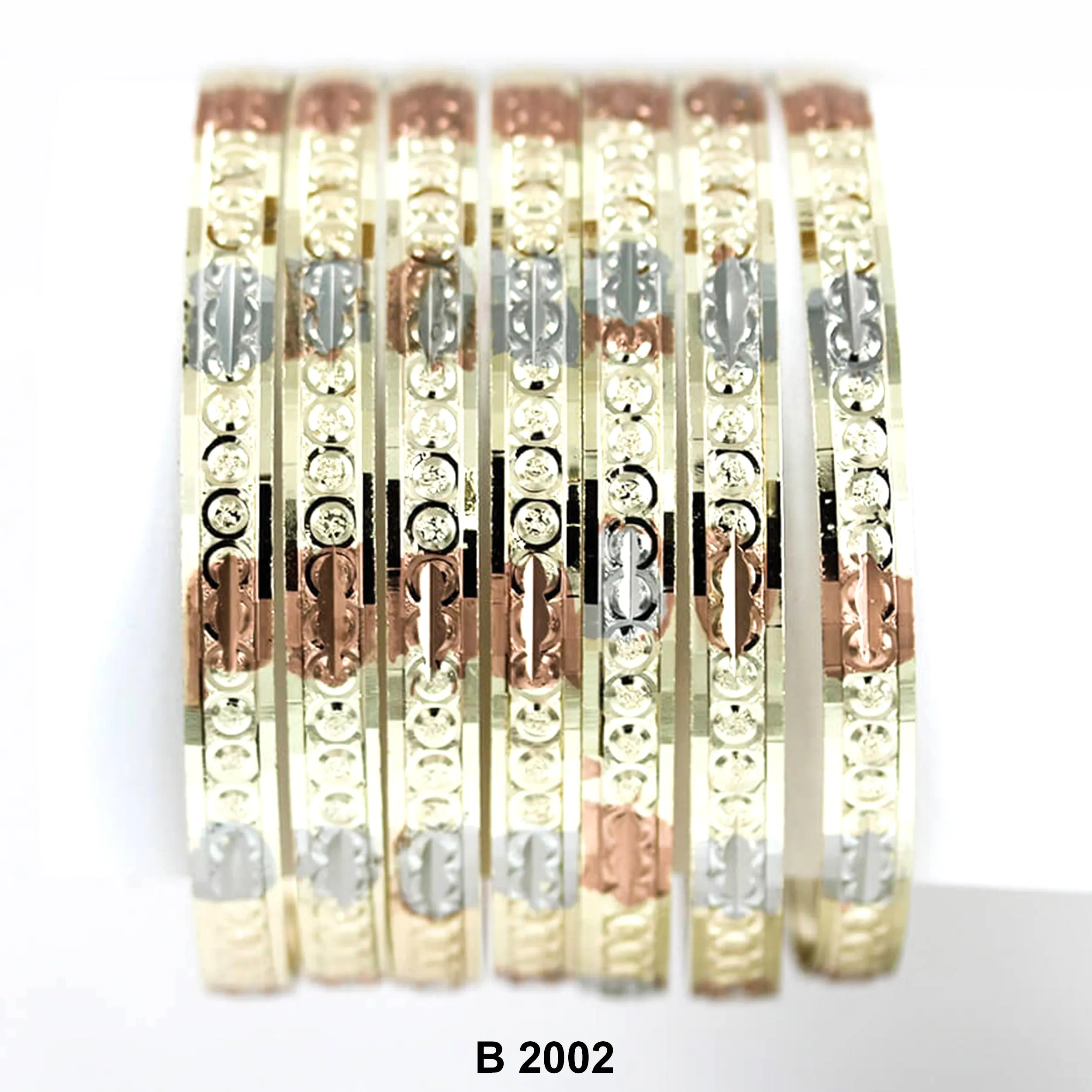 Tri Color 6 MM Sugar 7 Day Bangles Seminarios B 2002