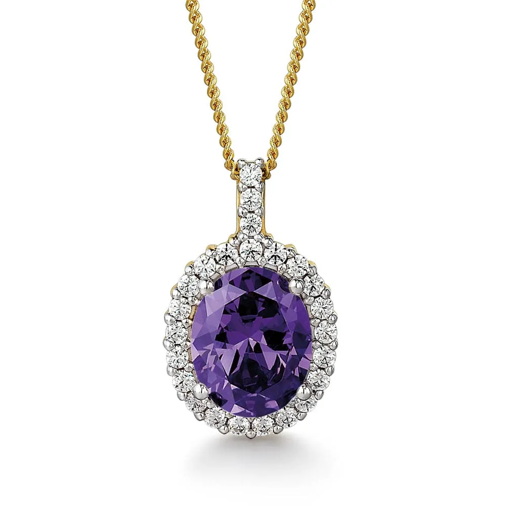 Tru-Amethyst Cincature Pendant